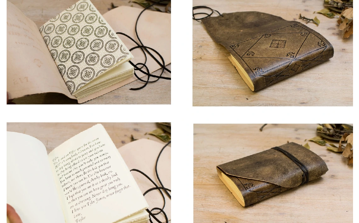 Diario personalizado en piel personalizado, cuaderno piel marron, cuaderno antiguo, diario personalizado, regalo personalizado, diario piel5