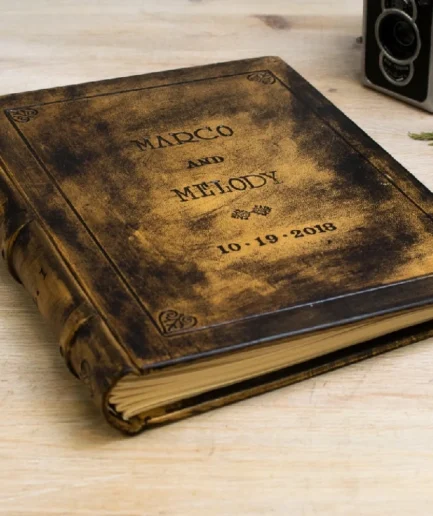 Libro de firmas y fotos piel, Summum Meditatio