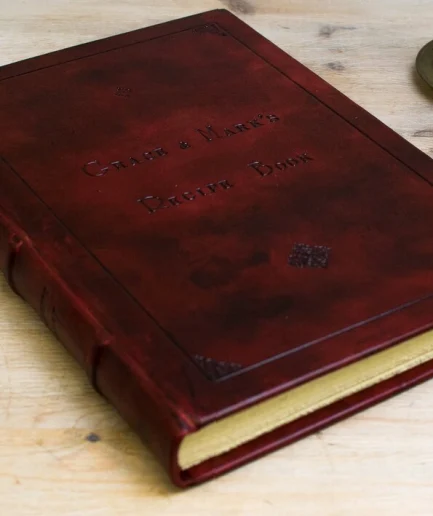 Libro de firmas boda y álbum personalizado, Ardor Fidelis